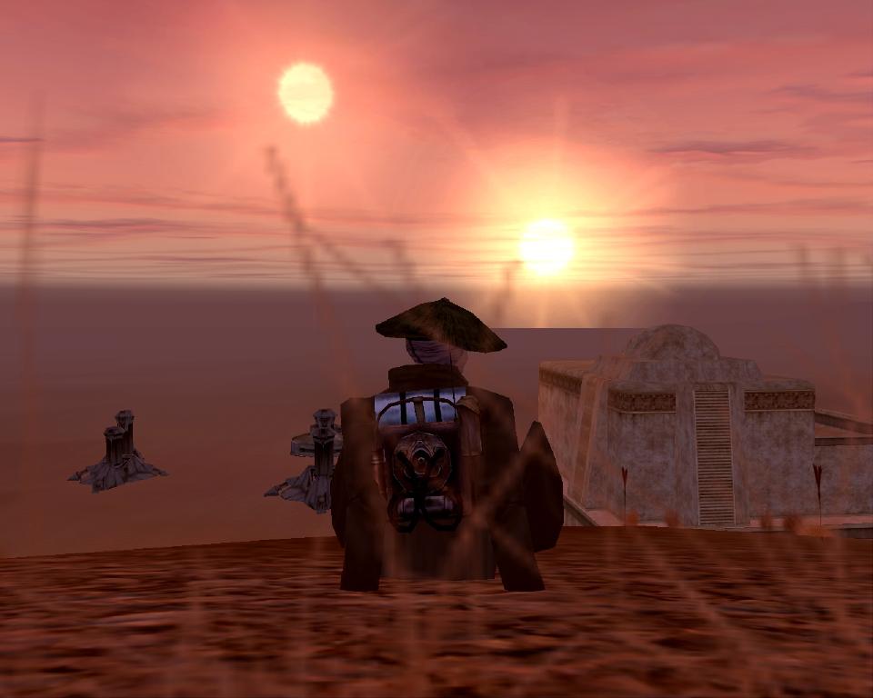 Sunset on Tatooine
